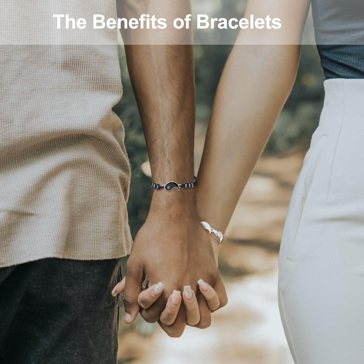 Pulseras de Amistad Yin Yang Ajustables ButiShop - Regalo Ideal