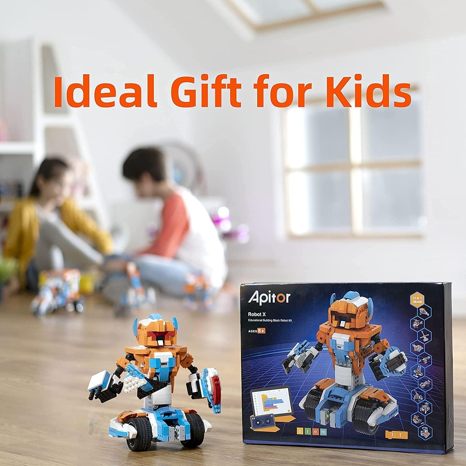 Kit Robótica 12 en 1 Apitor Robot X Programable STEM