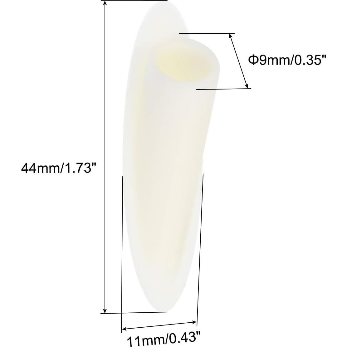 Tapones de Plástico Beige MECCANIXITY 9mm Paquete de 200