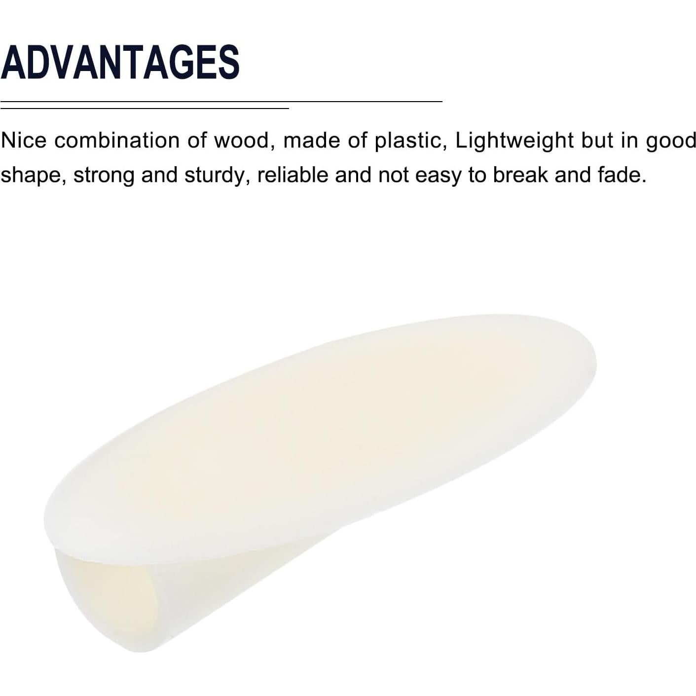 Tapones de Plástico Beige MECCANIXITY 9mm Paquete de 200