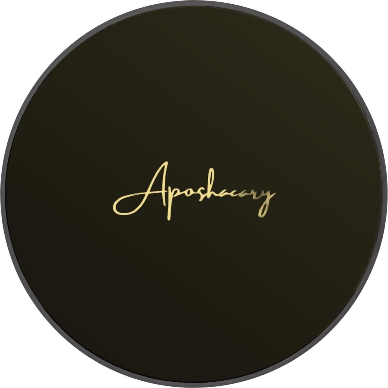 Estuche organizador de pastillas Aposhacary 7 compartimentos negro