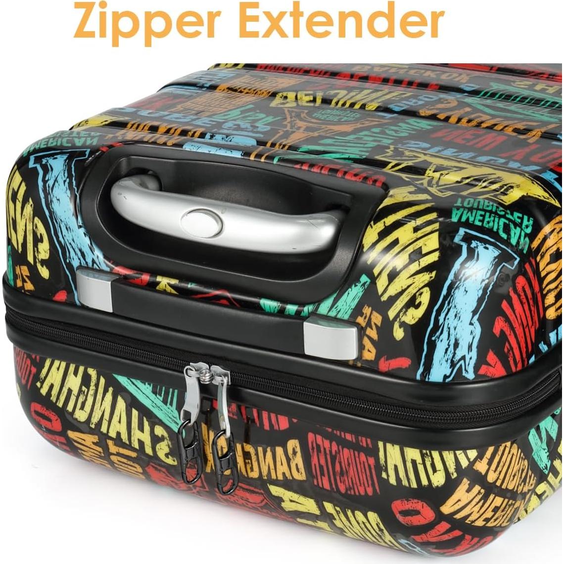 Cierre de Cremallera Antirrobo 1 uno disfruta - Kit de 8 Clips