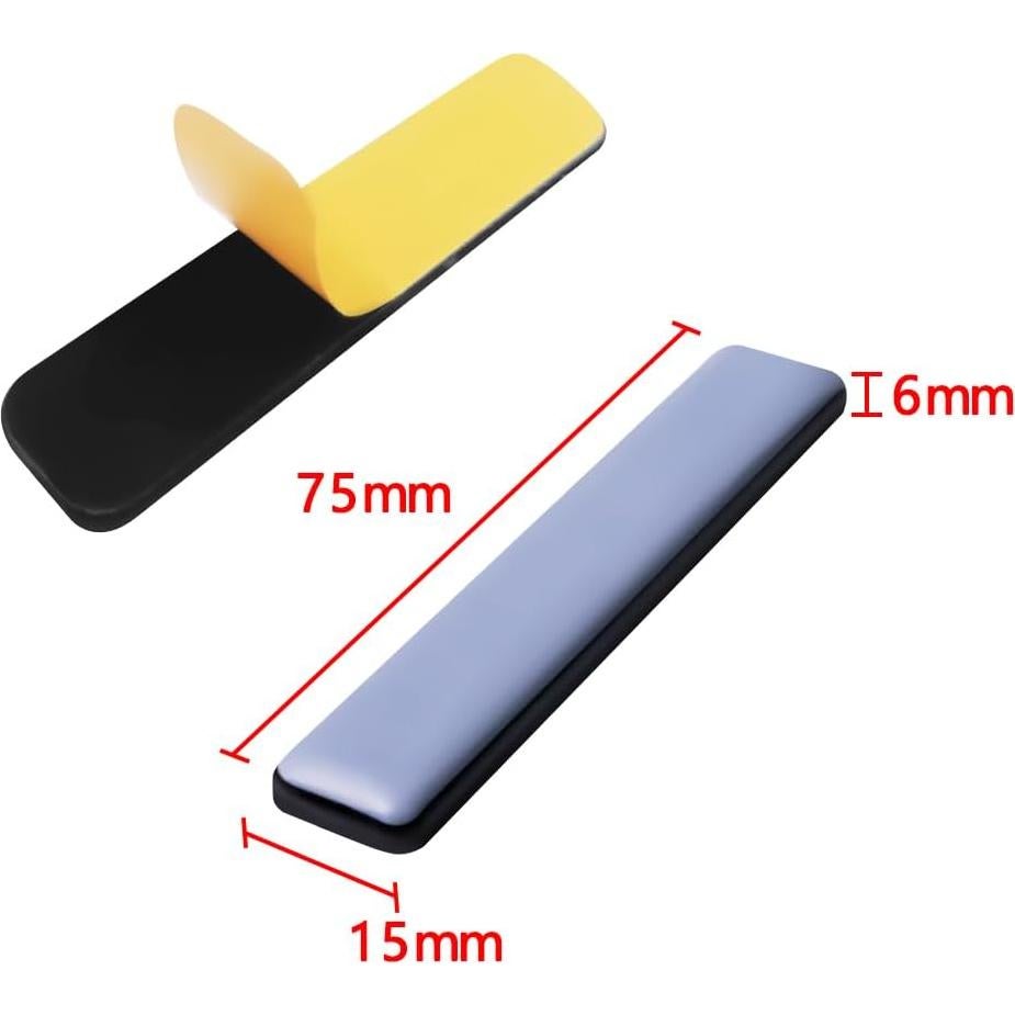 Deslizadores de Muebles Autoadhesivos HEYDEFO 15x75mm - 8 Piezas