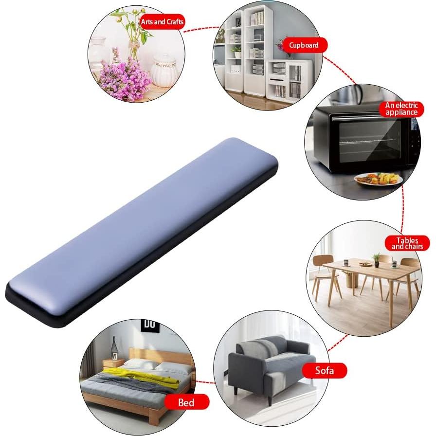 Deslizadores de Muebles Autoadhesivos HEYDEFO 15x75mm - 8 Piezas