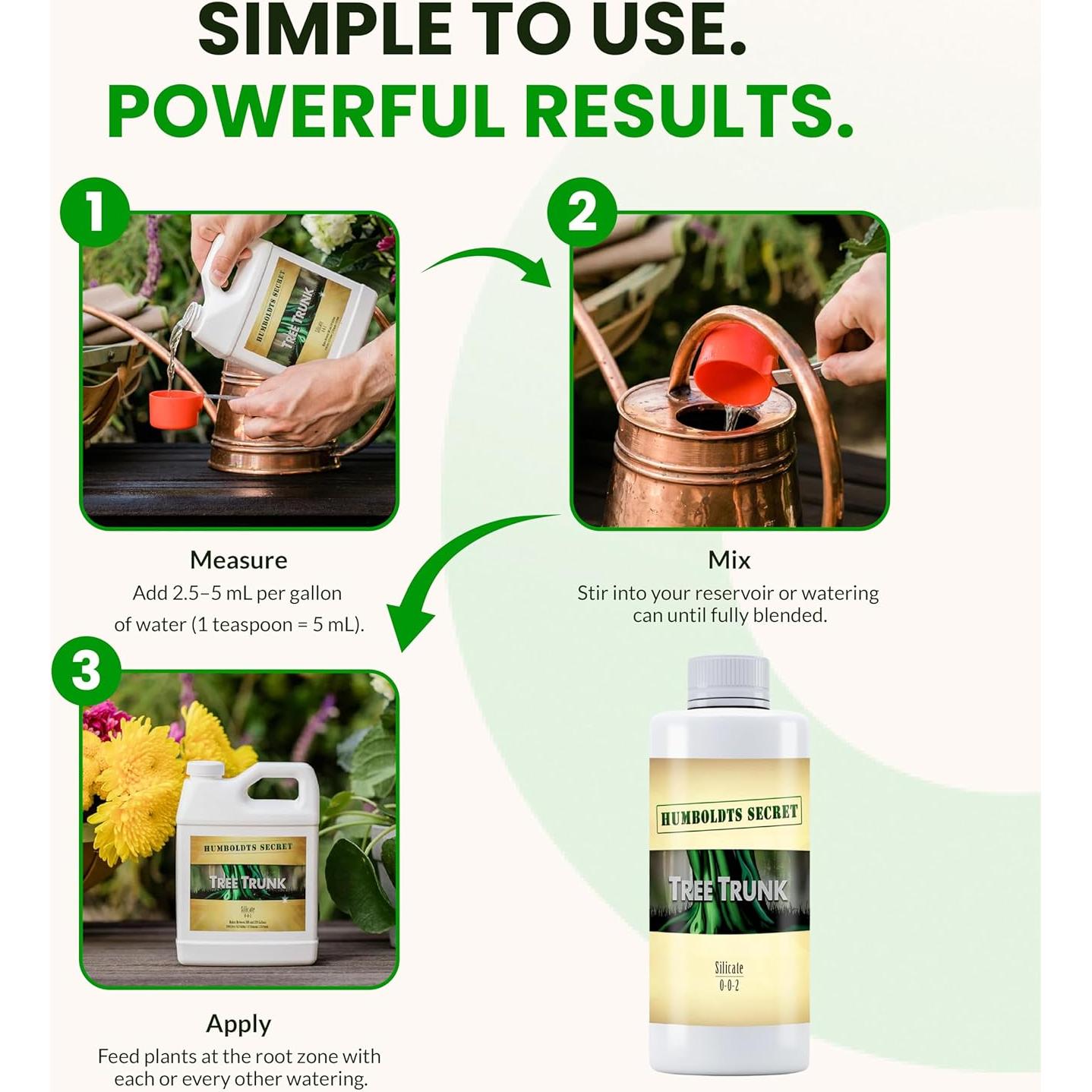 Fertilizante Líquido Humboldts Secret 227g - Silicato de Potasio