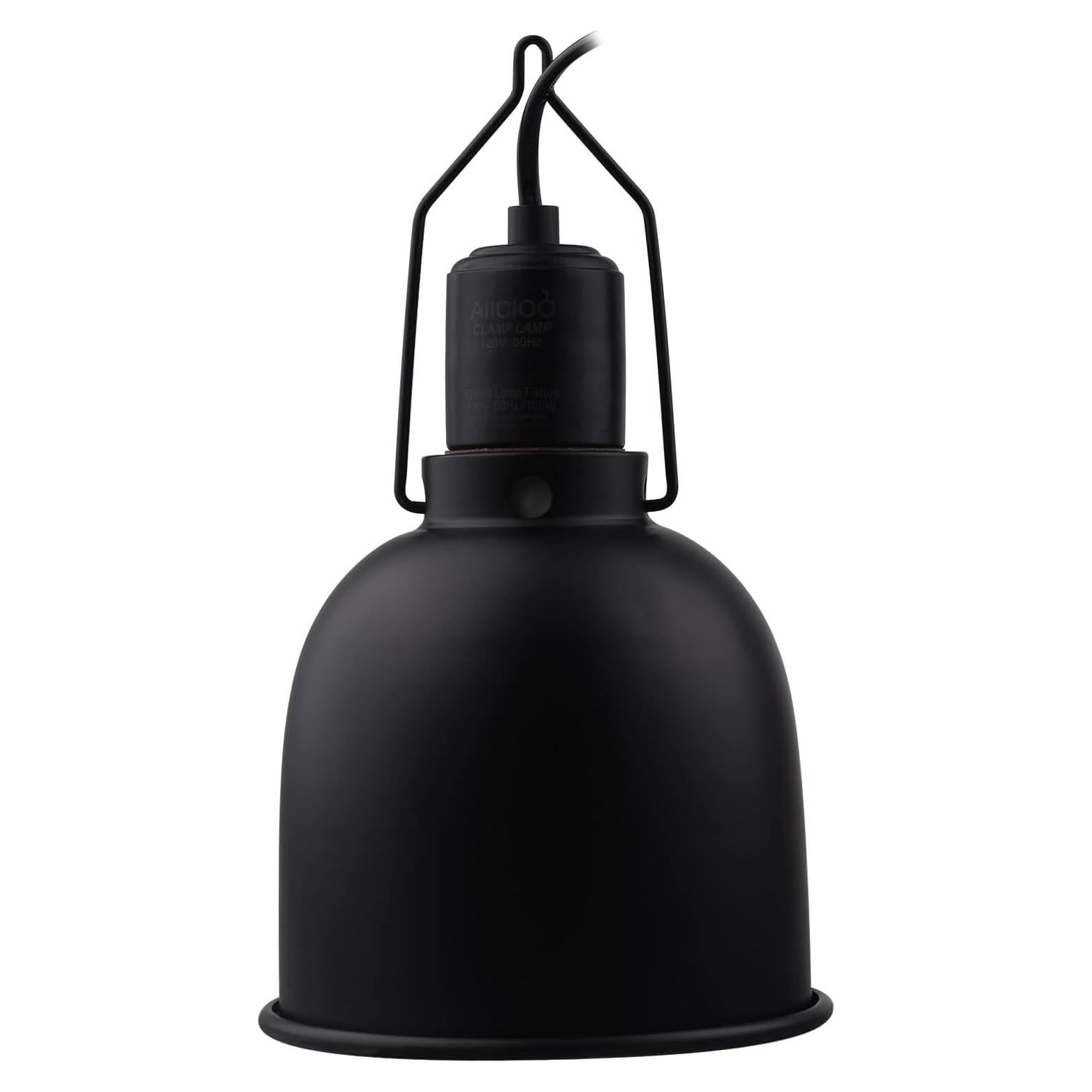 Fijador de Luz para Reptiles AIICIOO 5.5" 100W UVB Calor