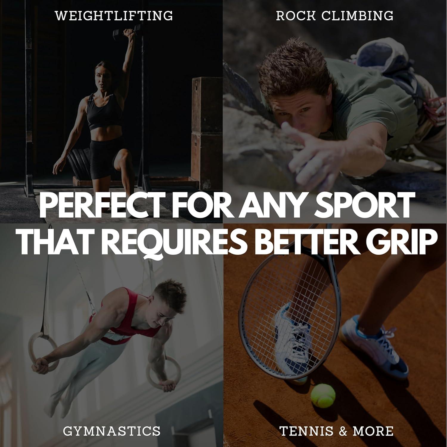 Bolsa de Tiza Survivor + Bola Recargable 65g - Escalada y Gimnasia