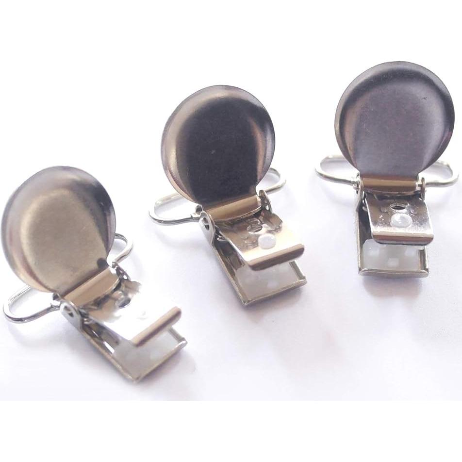 Clips de Suspensión Plateados Sutoyuen 10pcs 2.54cm