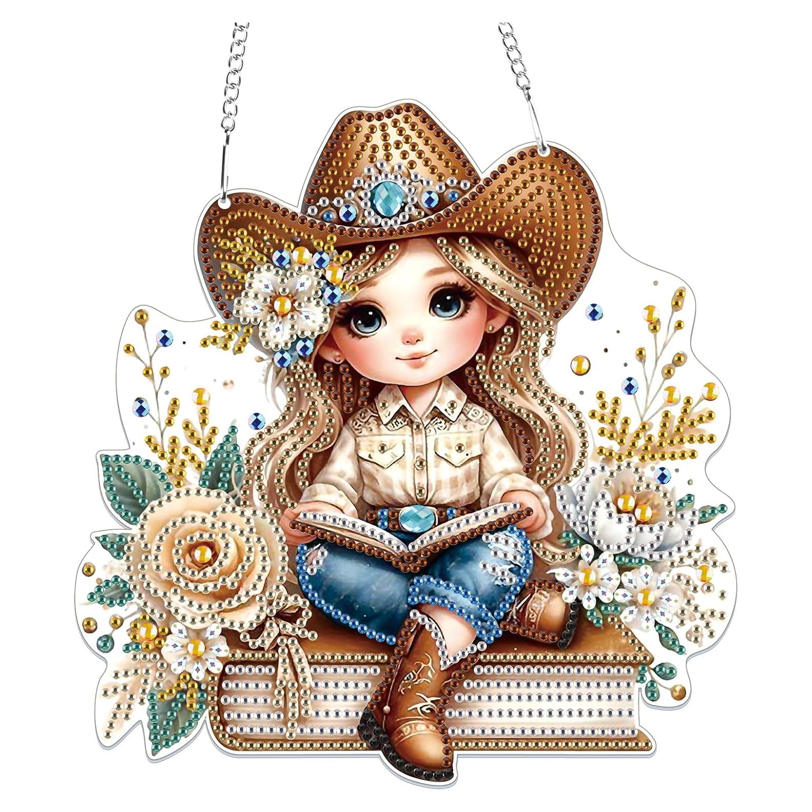 Kit de Pintura de Diamante 5D Bowetile Elfo para Adultos y Niños