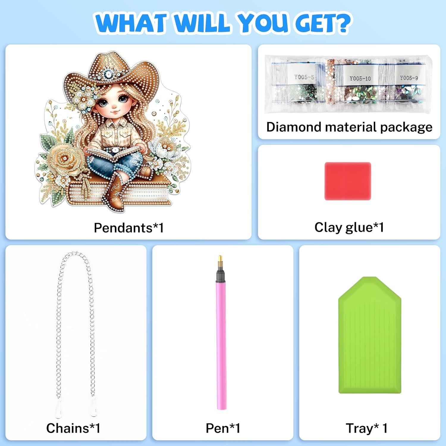 Kit de Pintura de Diamante 5D Bowetile Elfo para Adultos y Niños