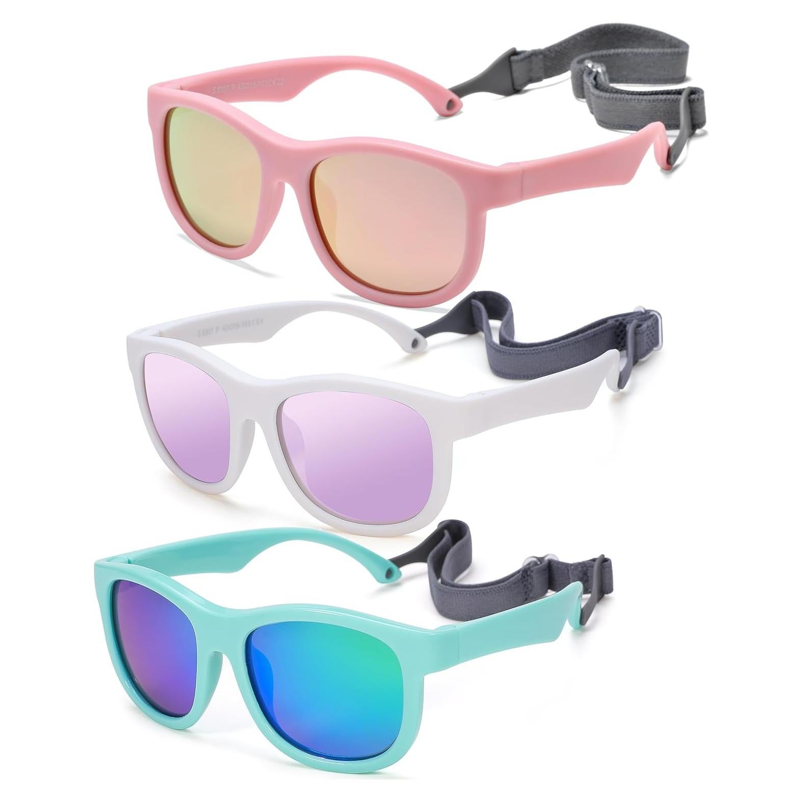 Gafas de sol polarizadas NULOOQ para bebés 0-24 meses