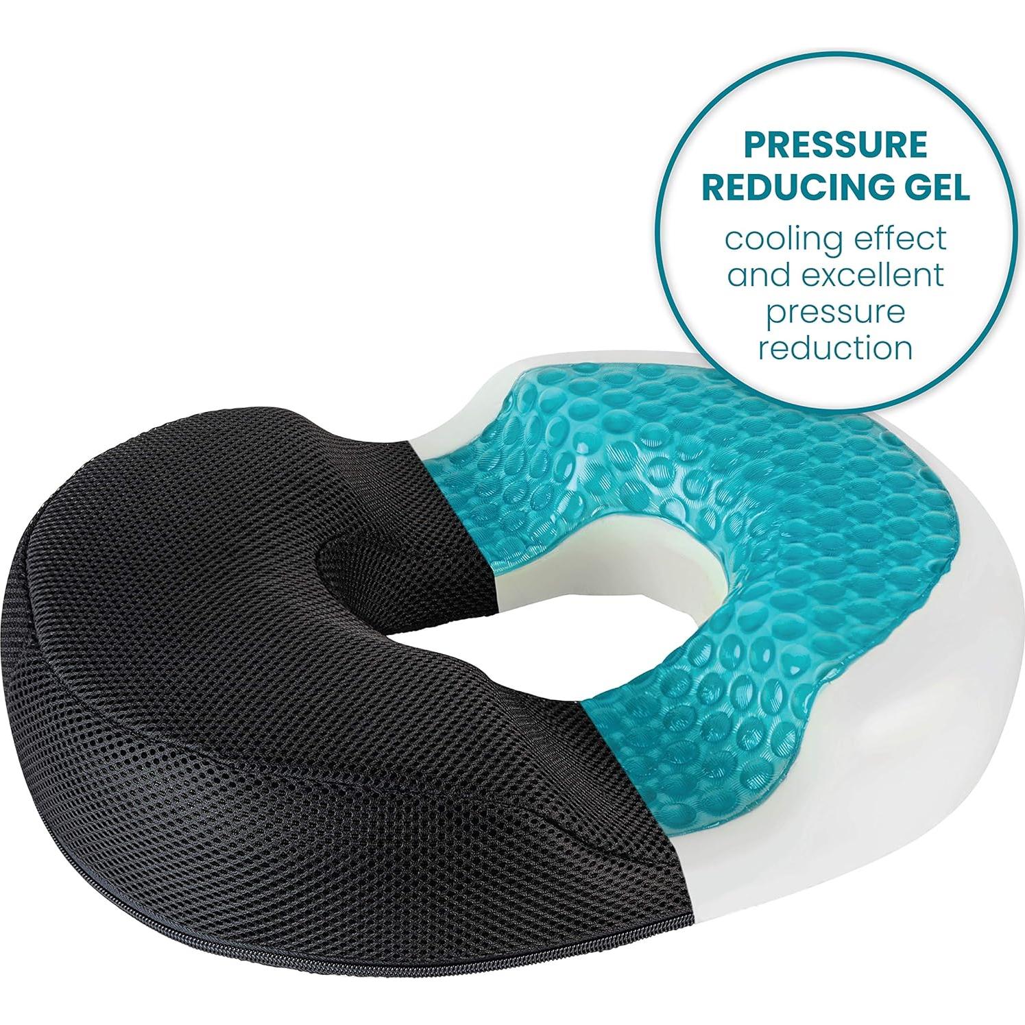 Almohada de Gel en Forma de Donut Healthy Spirit - Alivio Coccix