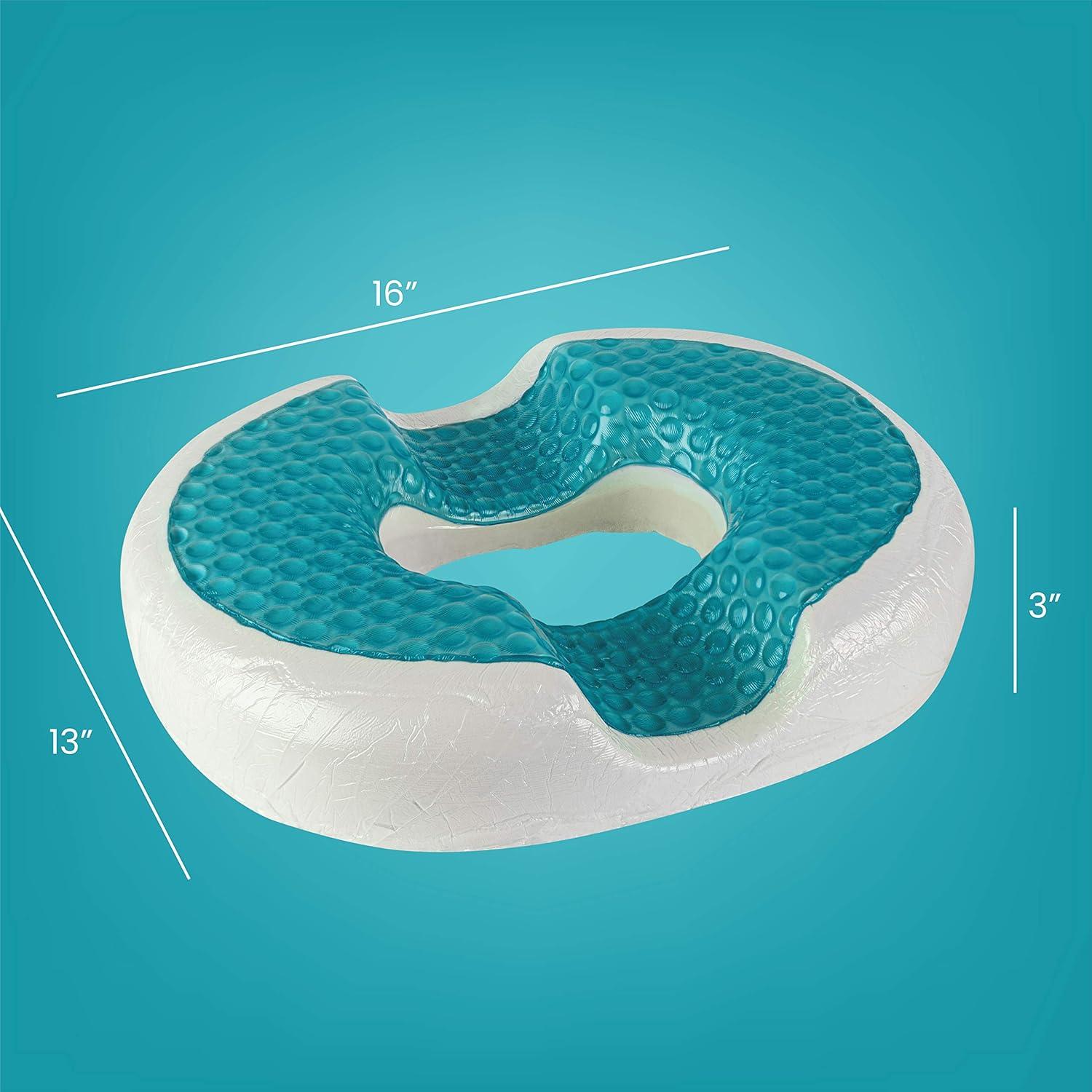 Almohada de Gel en Forma de Donut Healthy Spirit - Alivio Coccix