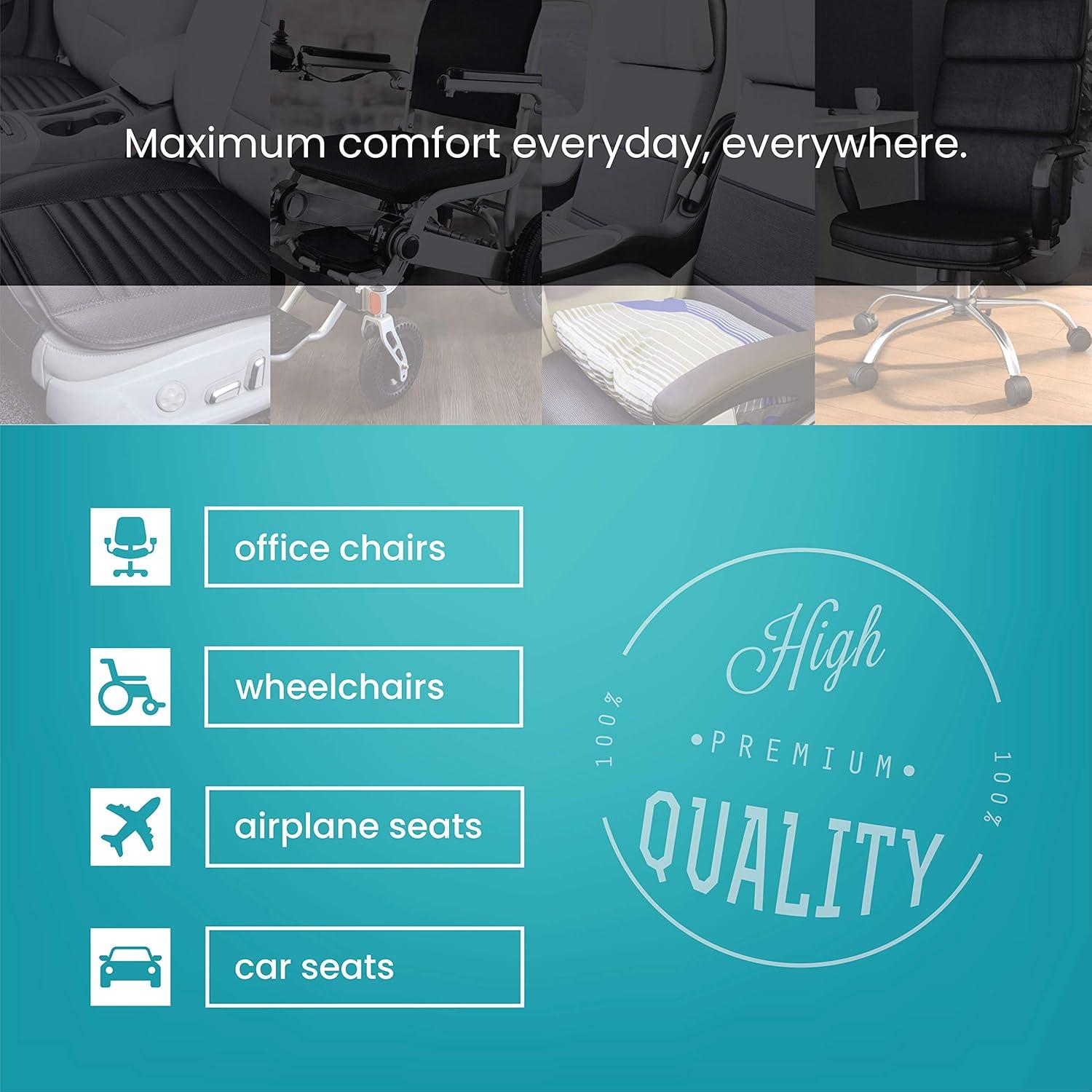 Almohada de Gel en Forma de Donut Healthy Spirit - Alivio Coccix