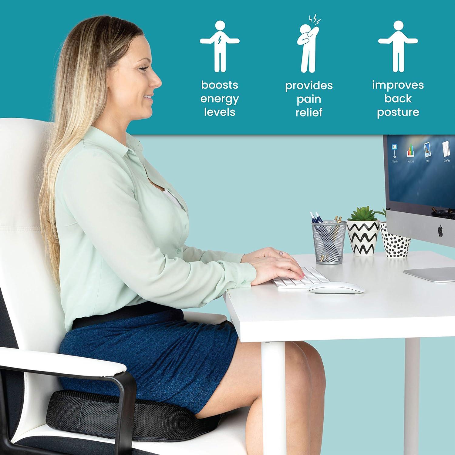 Almohada de Gel en Forma de Donut Healthy Spirit - Alivio Coccix