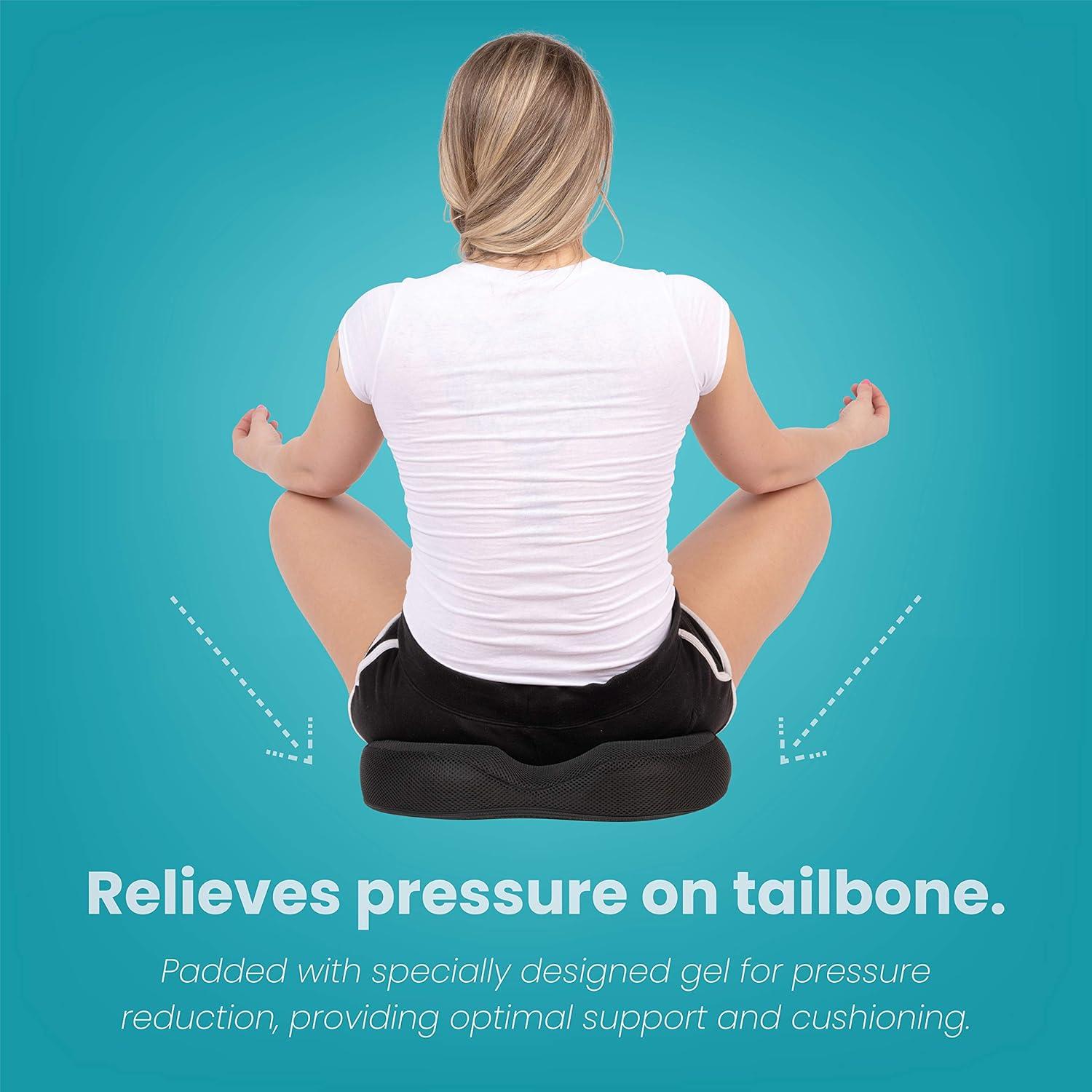 Almohada de Gel en Forma de Donut Healthy Spirit - Alivio Coccix