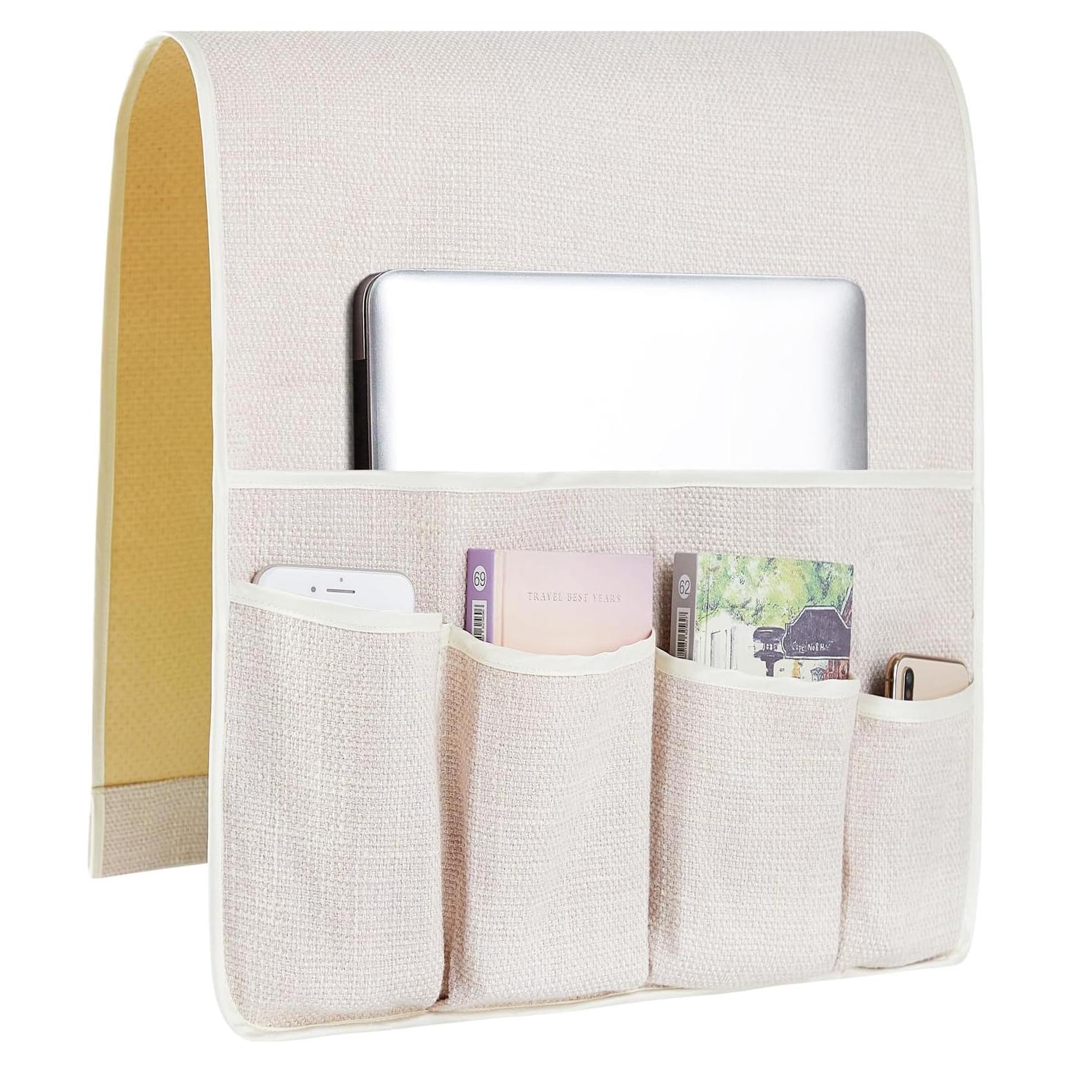 Organizador de Reposabrazos FLYILY Beige 33 cm Plegable