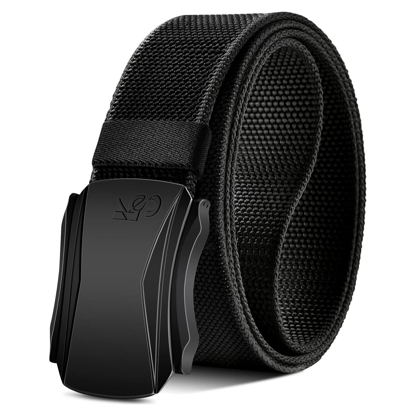 Cinturón KEMISANT Táctico Militar Ajustable 3,81 cm Negro