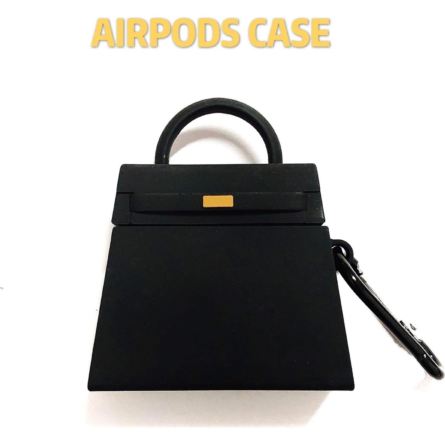 Funda de Silicona Suave BONTOUJOUR para AirPods 1/2 - Negro