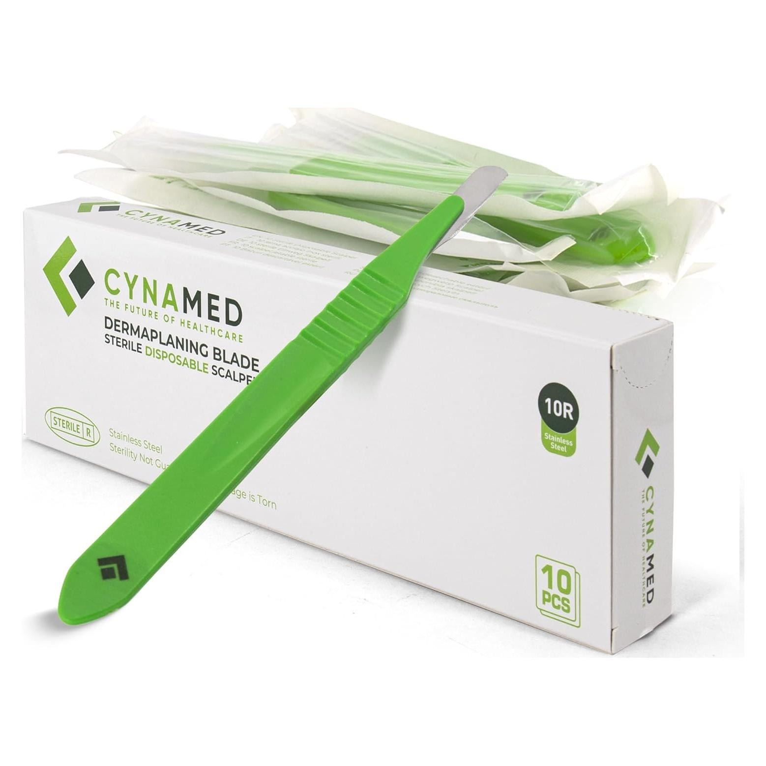 Cuchillas de Dermaplaning No.10R Surgical Design - Exfoliantes Estériles