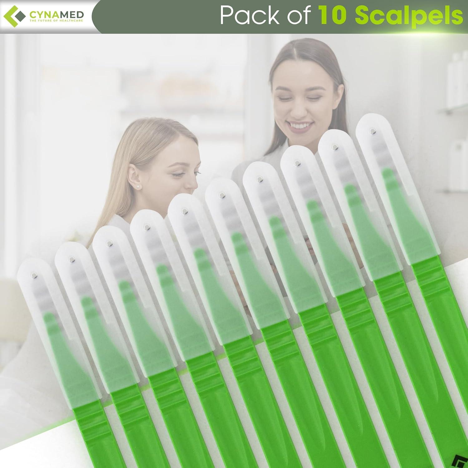 Cuchillas de Dermaplaning No.10R Surgical Design - Exfoliantes Estériles