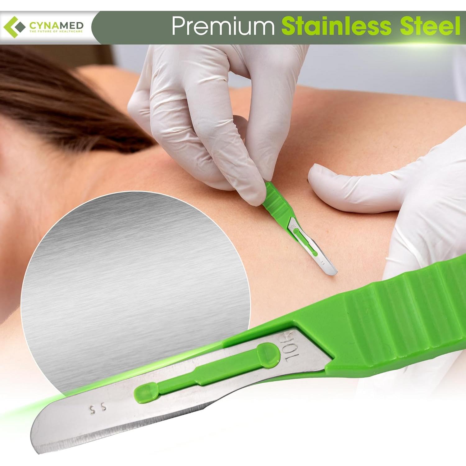 Cuchillas de Dermaplaning No.10R Surgical Design - Exfoliantes Estériles