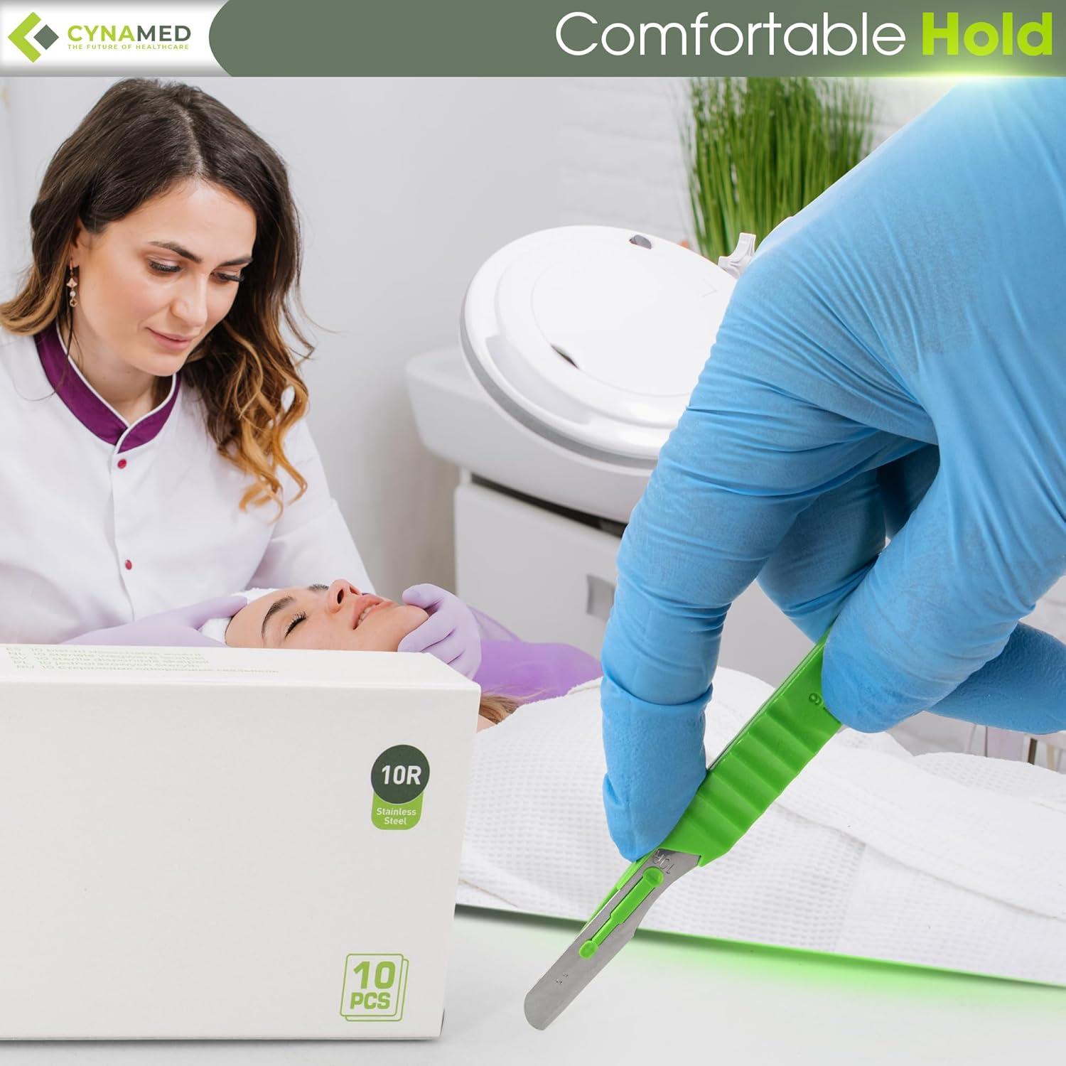 Cuchillas de Dermaplaning No.10R Surgical Design - Exfoliantes Estériles