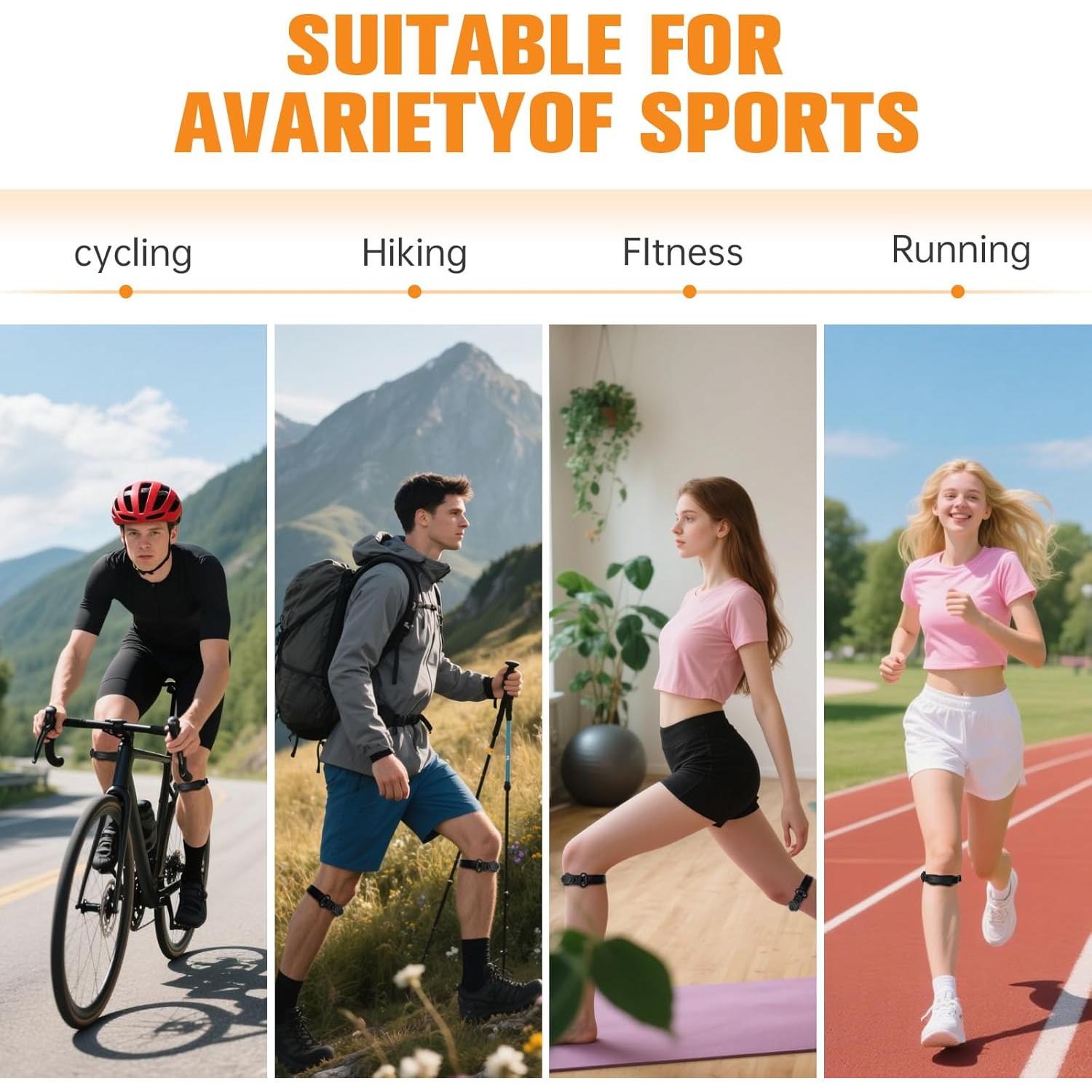 Banda de Rodilla de Silicona Magic Phoenix - Soporte Tendón Patelar