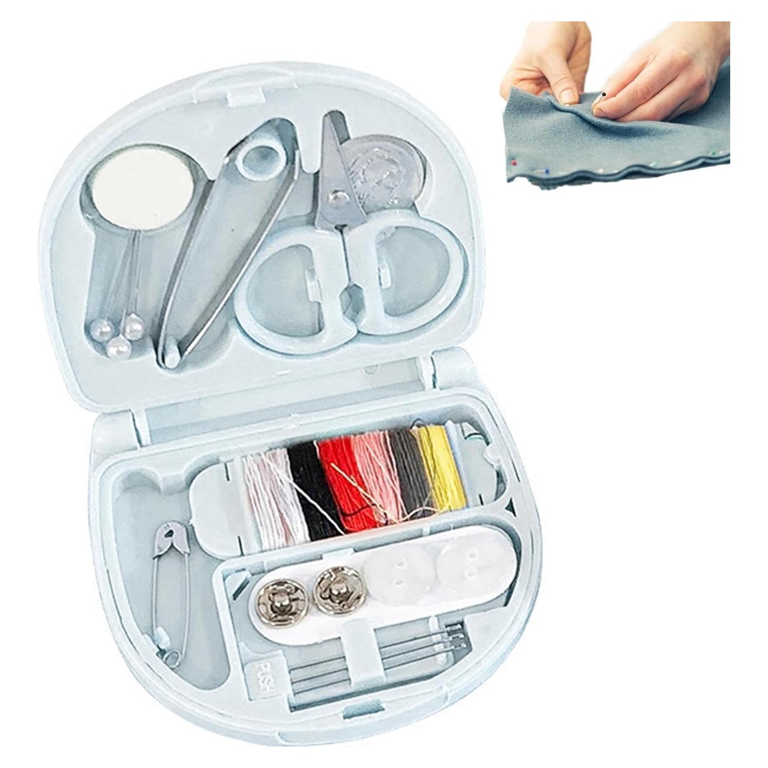 Kit de Costura Básico HODASHI con 6 Bobinas y Estuche Plegable