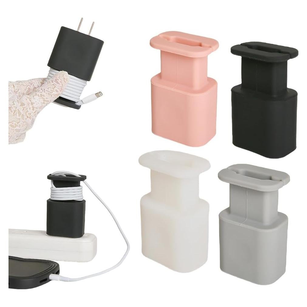 Protector de Cargador SDTAHEAD 4-Pack Silicona 18W/20W