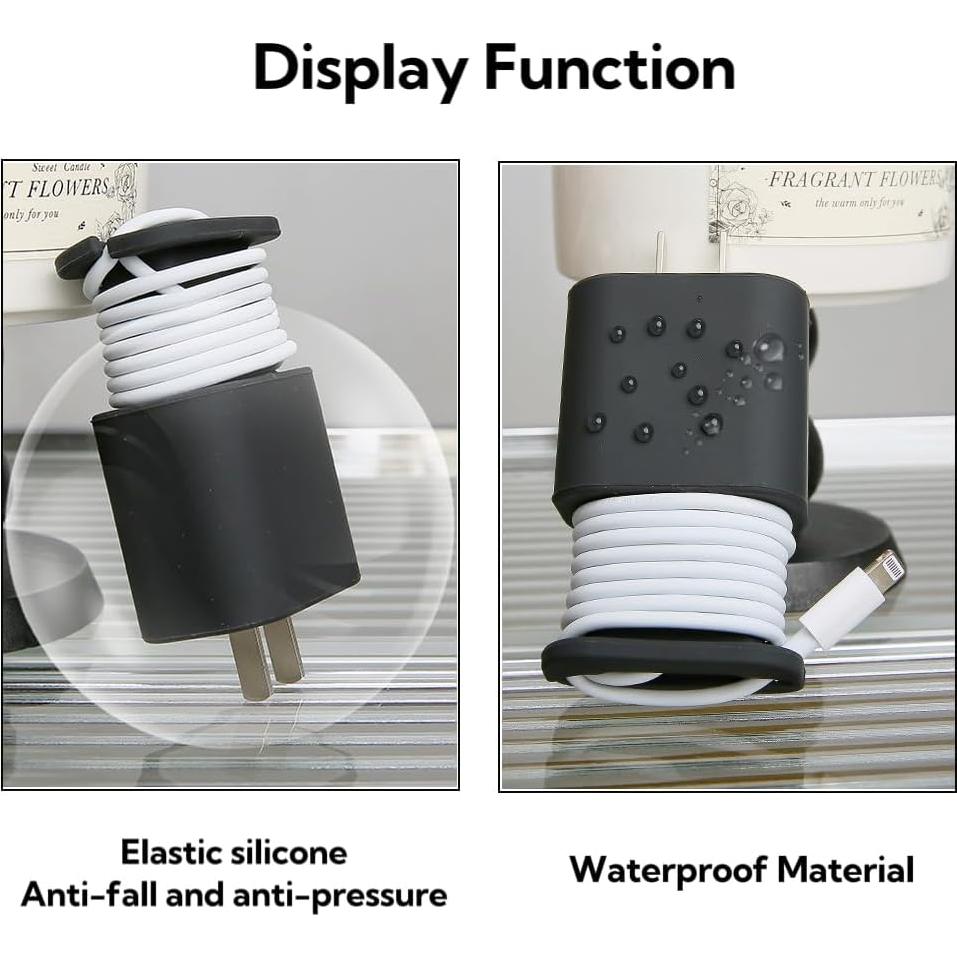 Protector de Cargador SDTAHEAD 4-Pack Silicona 18W/20W