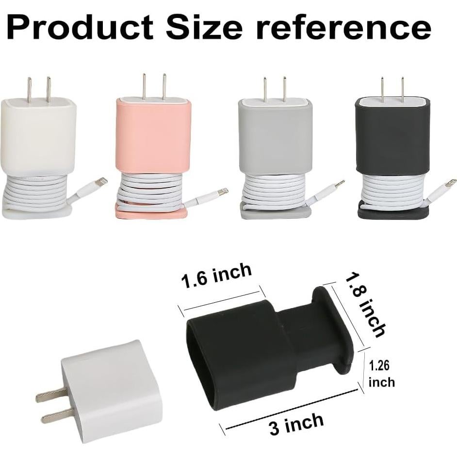 Protector de Cargador SDTAHEAD 4-Pack Silicona 18W/20W