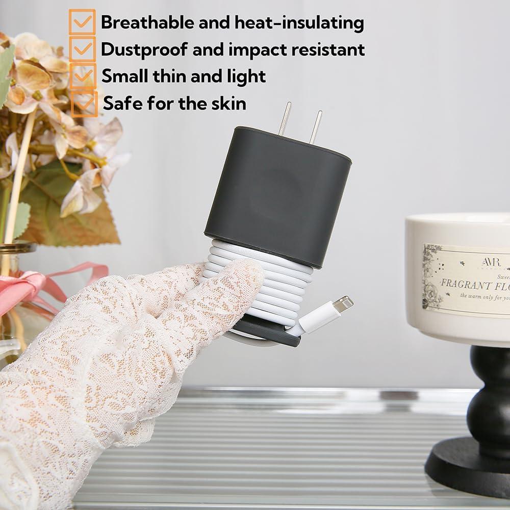 Protector de Cargador SDTAHEAD 4-Pack Silicona 18W/20W