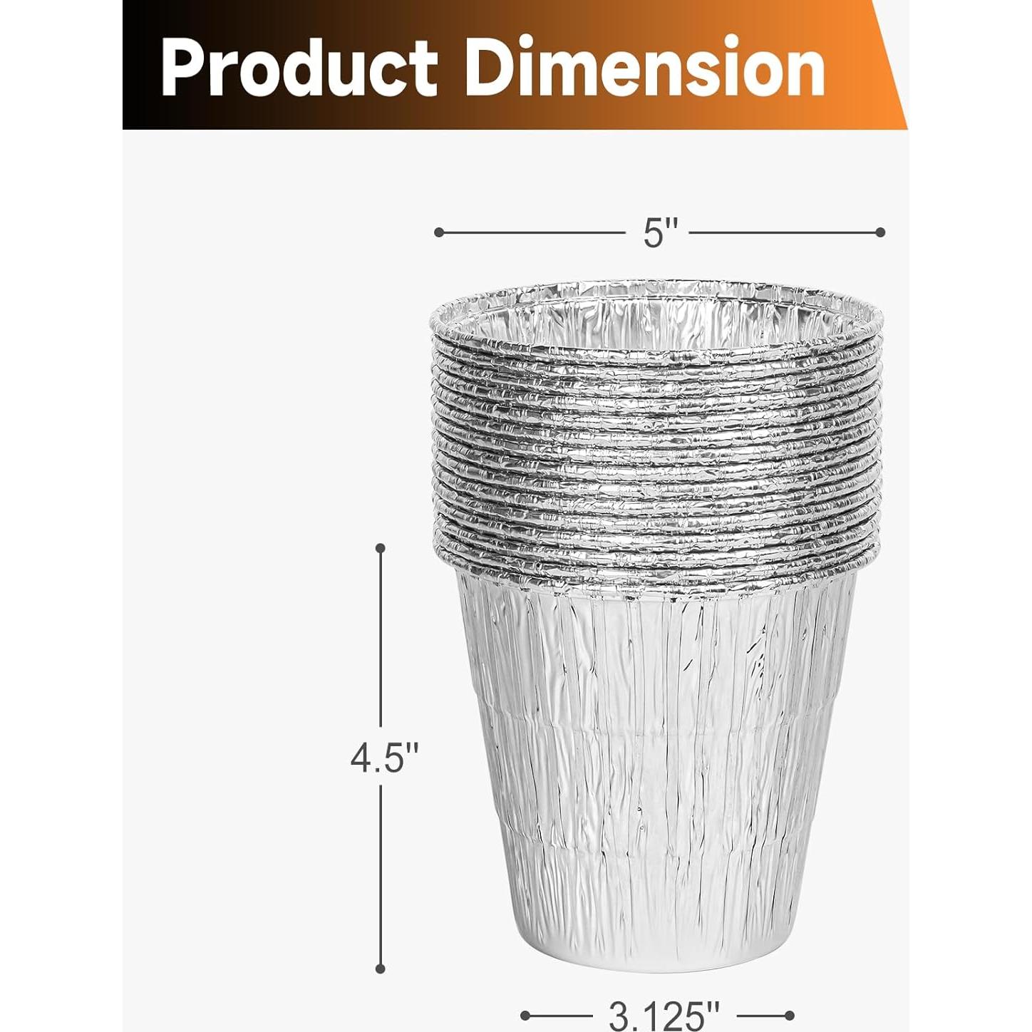 Forros de Cubo de Goteo SHINESTAR 15 Pack para Parrillas Traeger