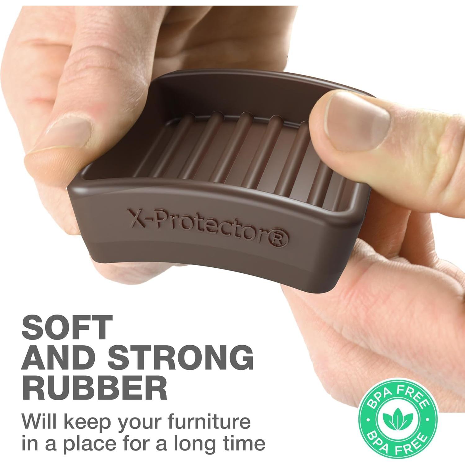 Tazas de Muebles Acolchadas X-PROTECTOR 4 PCS 4.3 cm