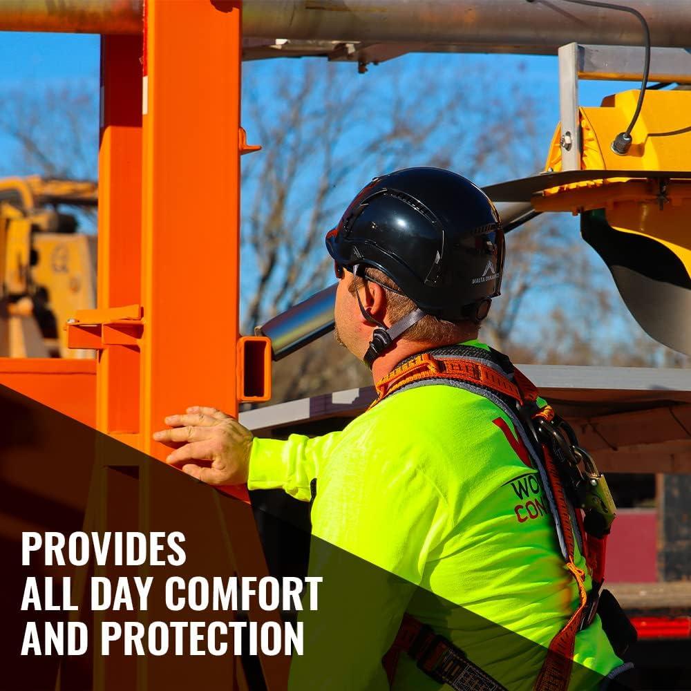 Casco de Seguridad Malta Dynamics APEX ANSI Z89.1 Negro