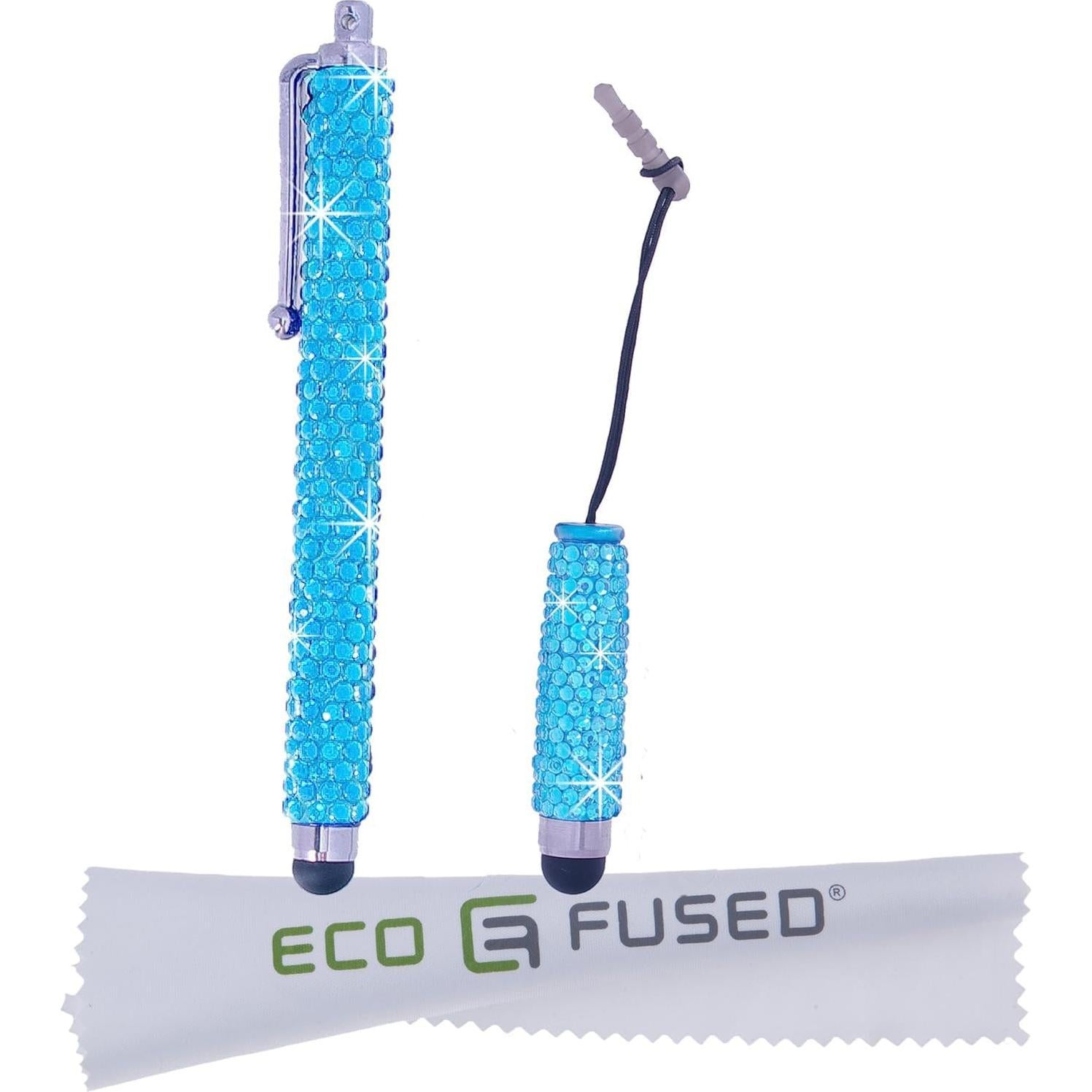 Bolígrafos Estilográficos Eco-Fused - 2 Piezas Azul Claro