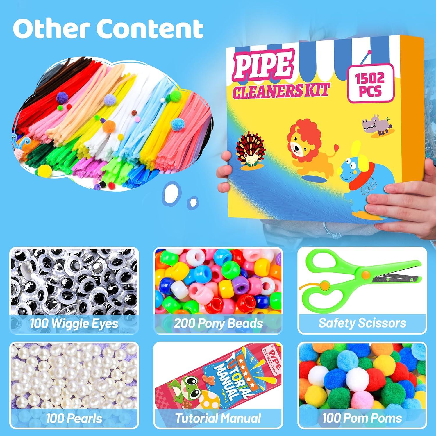 Kit de Manualidades Tiehuoxia 1502 Piezas Multicolor