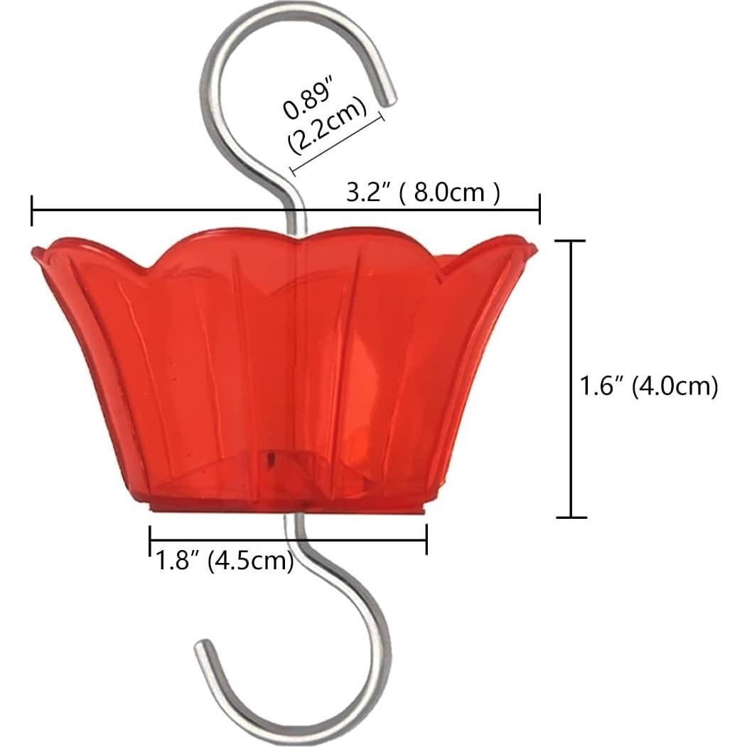 Moat para Alimentador de Colibrí HOLAHOMA 90 ml x 2 Piezas