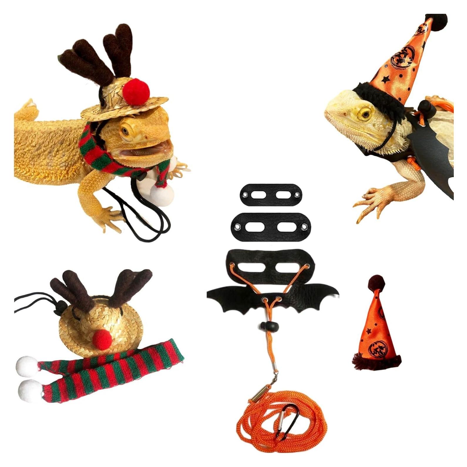 Conjunto de Disfraces para Reptiles YingXue 4 Pcs