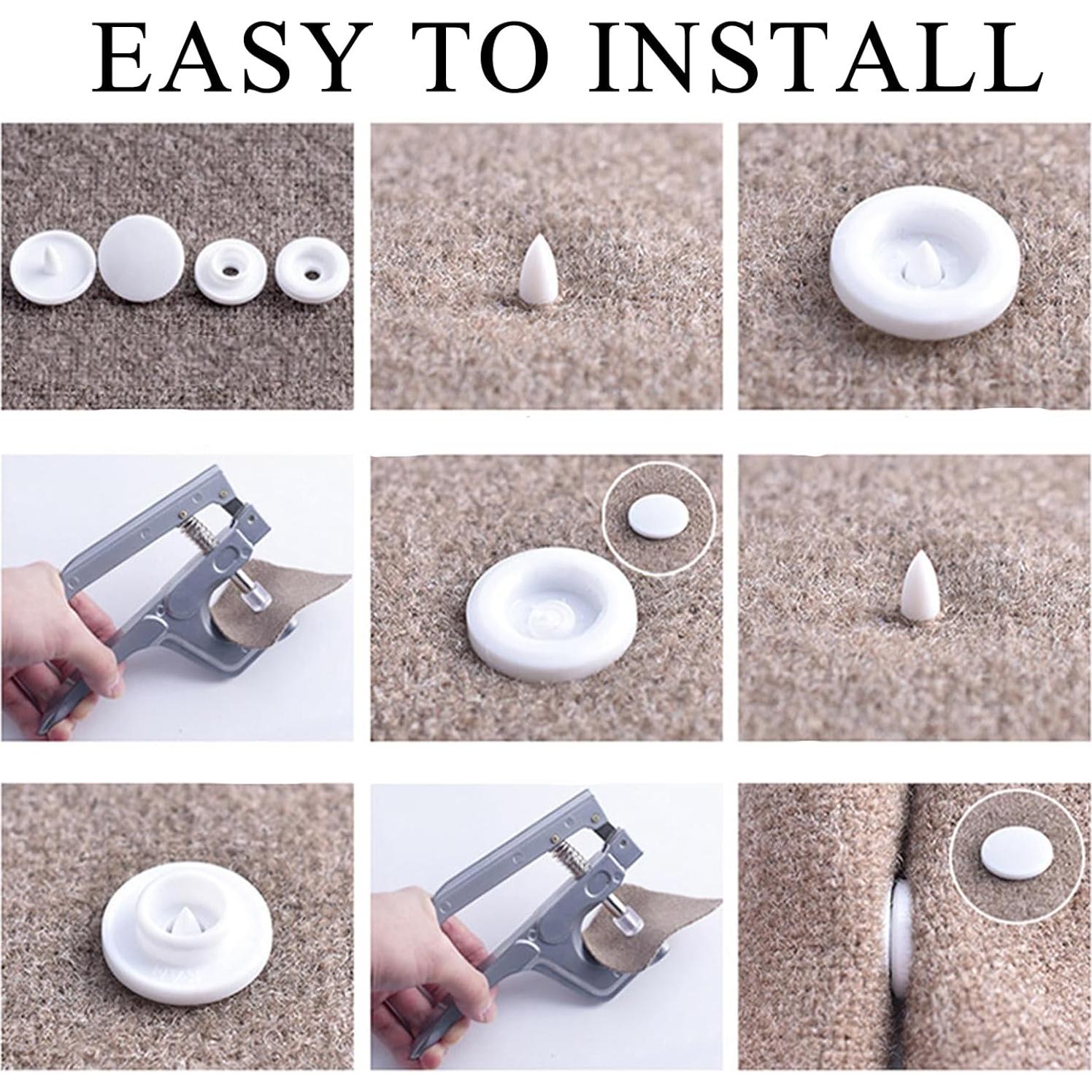 Kit de Botones de Plástico NXTOV T5 960 Piezas para Manualidades