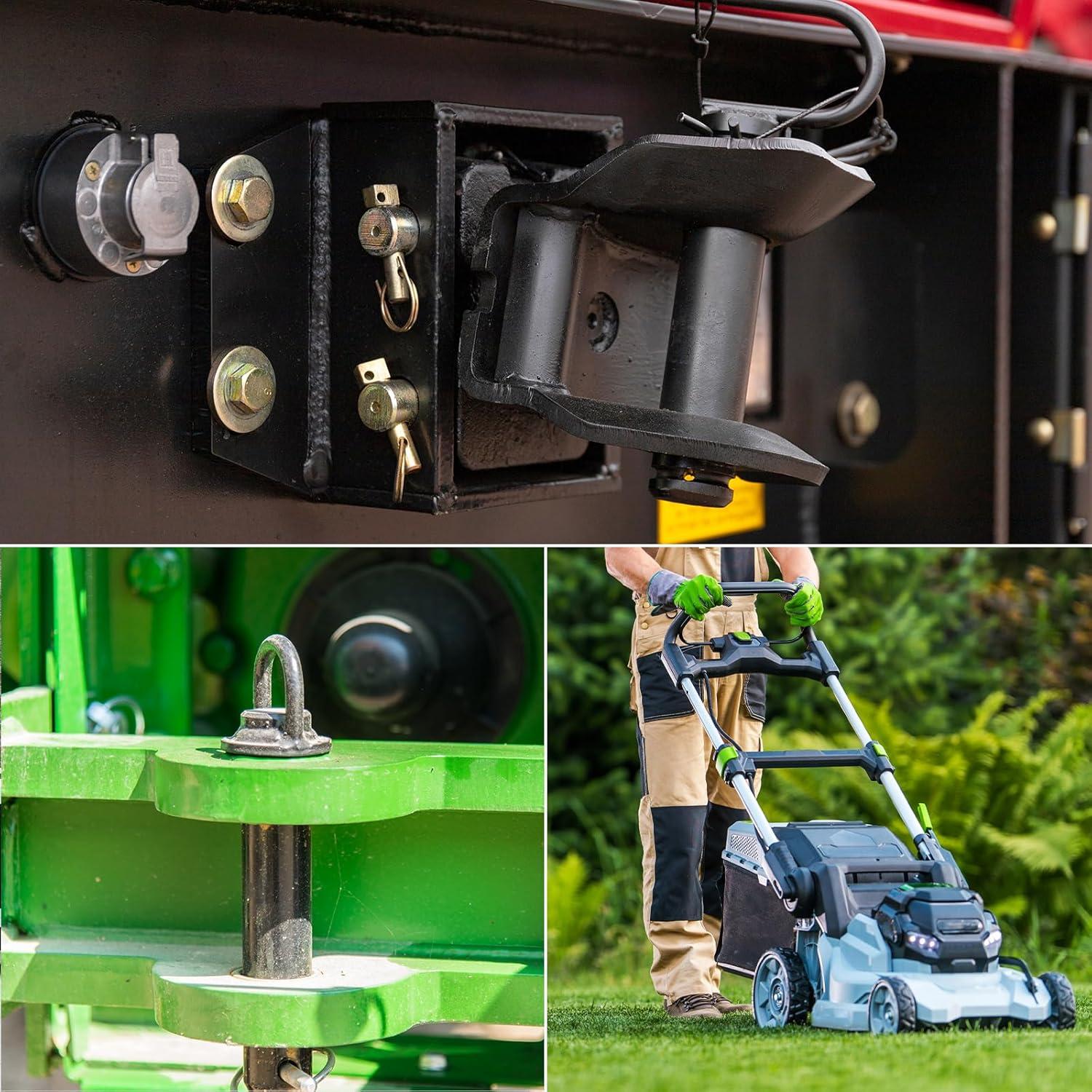 Pasador de Acoplamiento uxcell 10Pcs 6.3mm x 70mm para Remolques