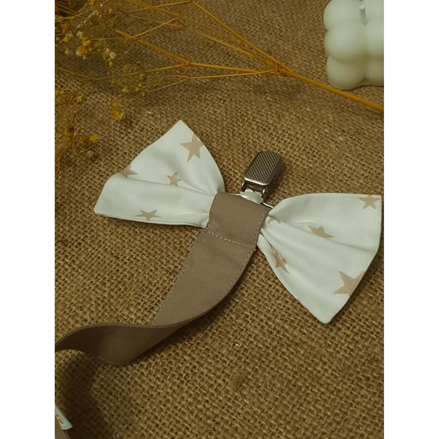 Clip de Chupete Protector Ayssgo - Pajarita y Redondo, 2 Unidades