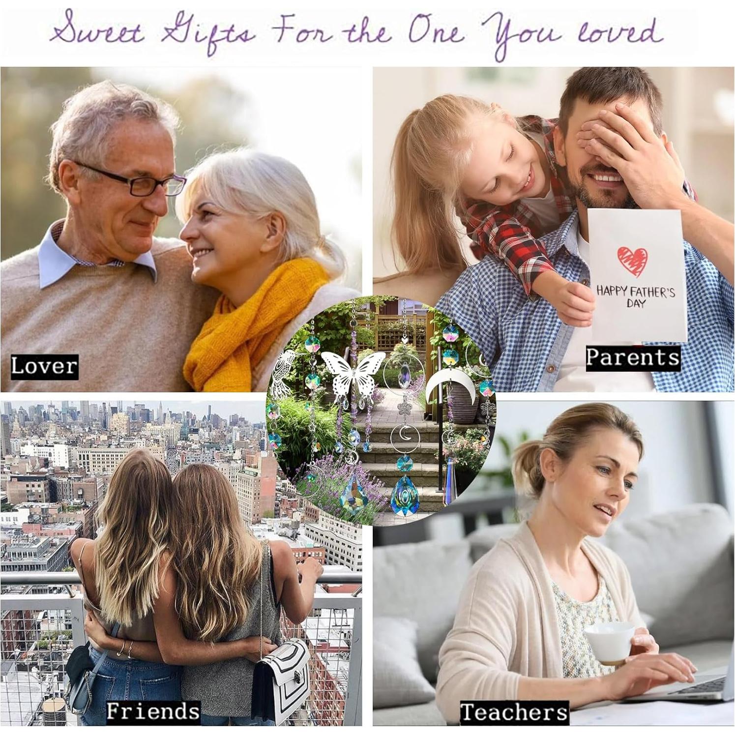 Kit de Suncatcher DIY AUEEA 400pcs Cristales para Manualidades