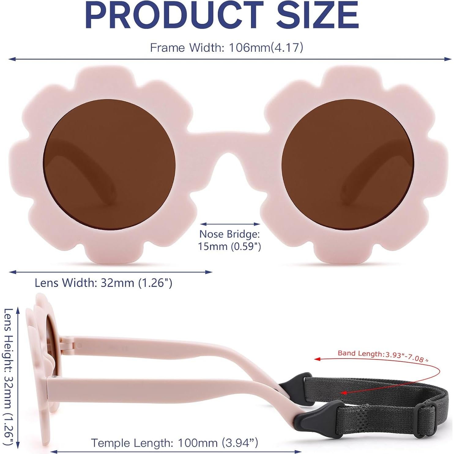 Gafas de sol polarizadas Melpomenia para bebés 0-24 meses