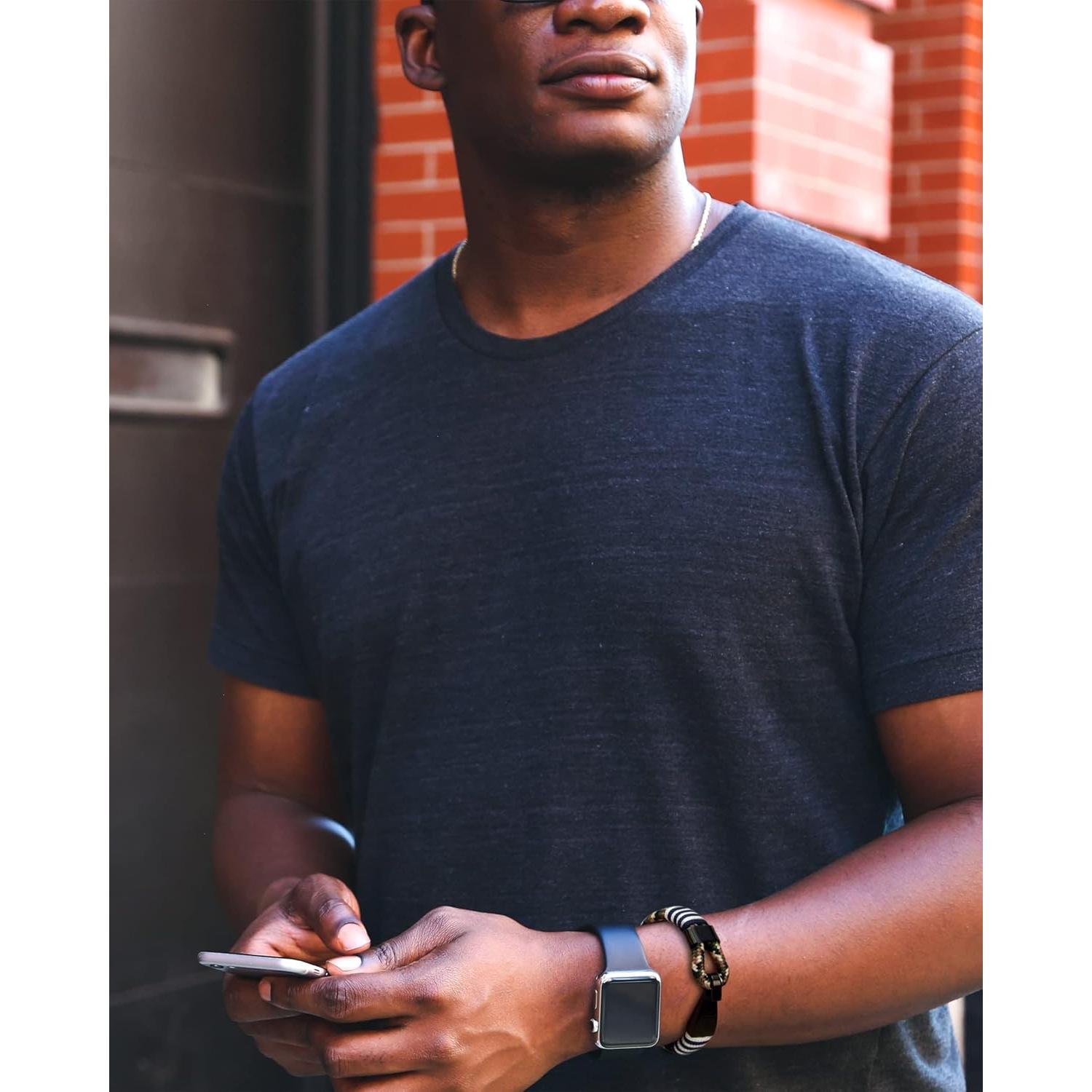 Pulsera Náutica BTEYIVTA de Cuerda con Gancho Acero