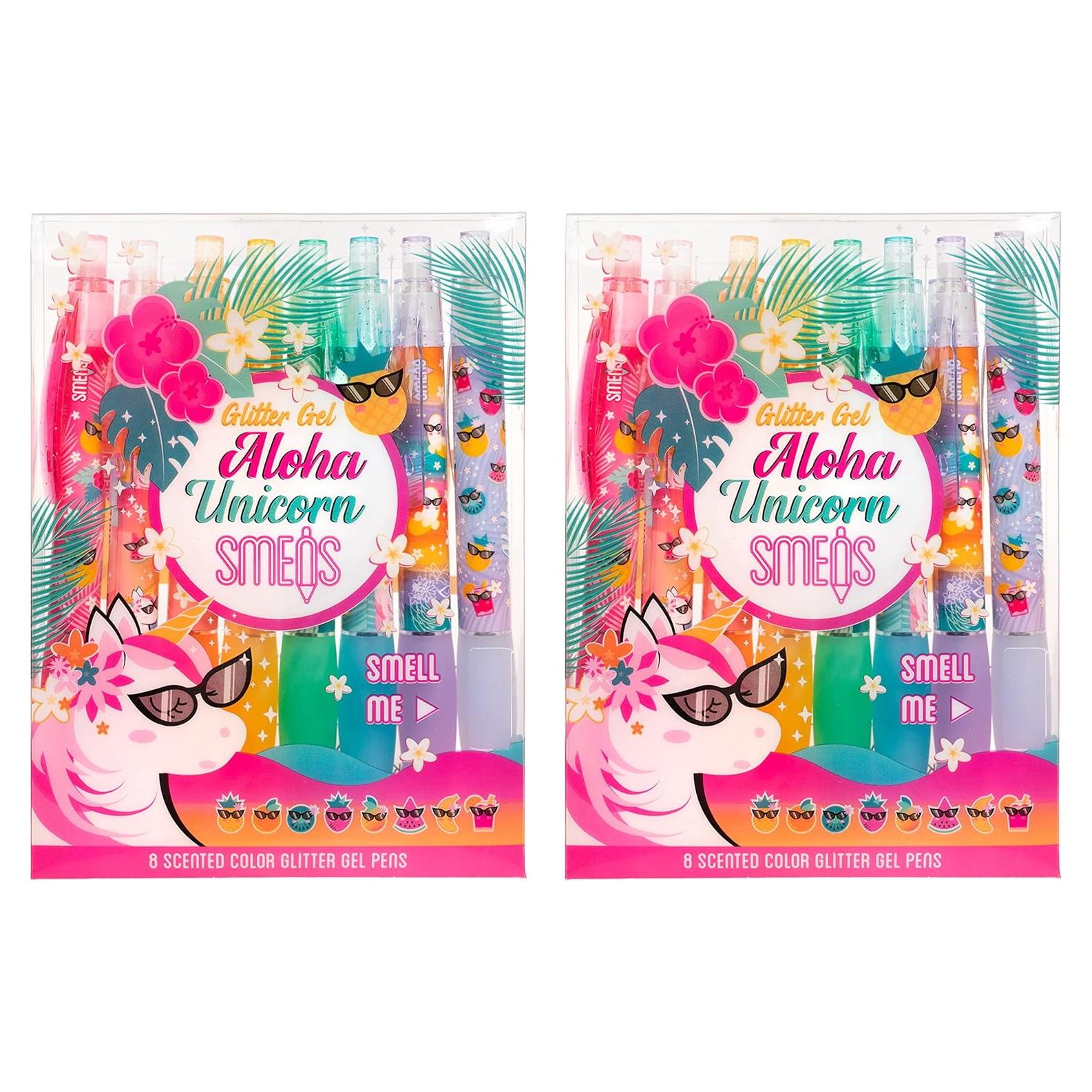 Bolígrafos de Gel Aromatizados Scentco - 8 Colores y Fragancias