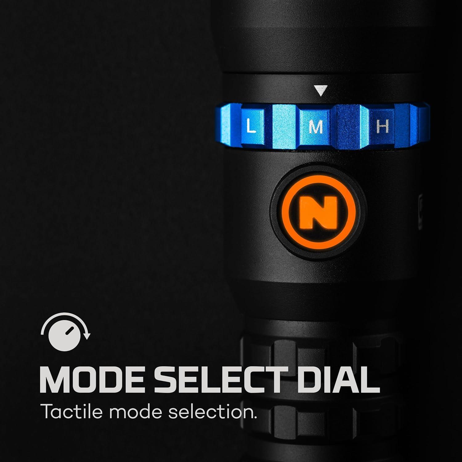 Linterna LED NEBO LUXTREME MZ60 1000 Lúmenes Recargable