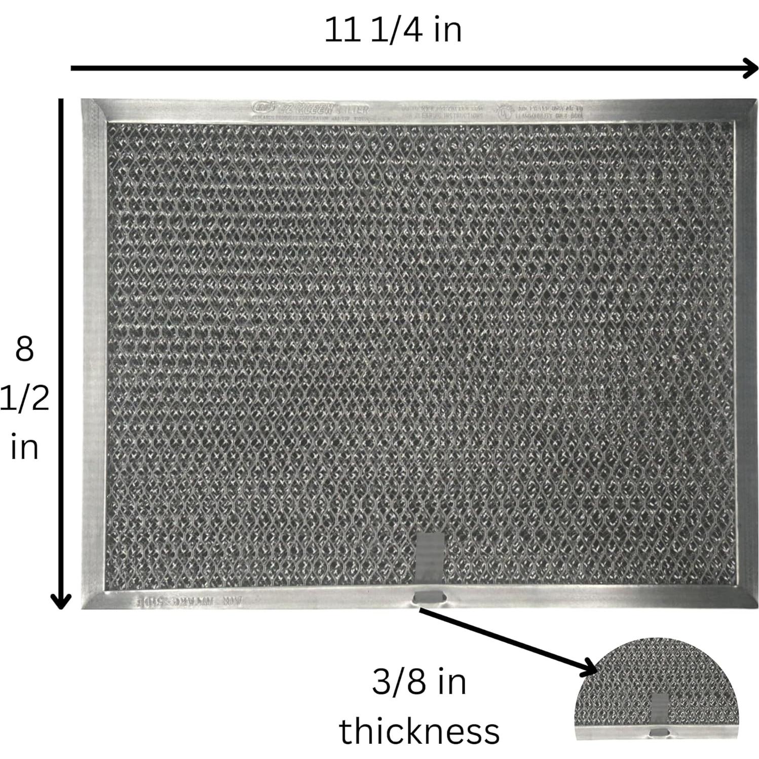 Filtros de Carbón de Aluminio Windon Bay para Campana Extractora - Paquete de 2