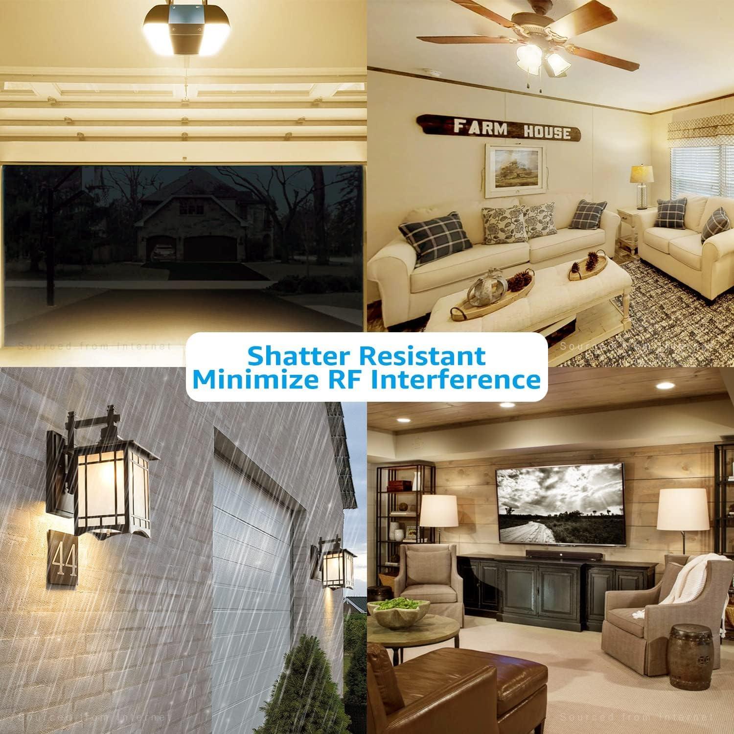 Bombilla LED TORCHSTAR 15W A19 para Garaje 1700LM 3000K